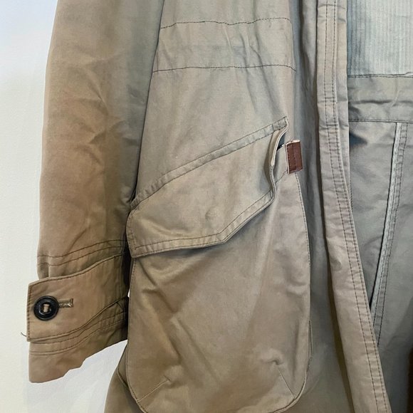 Olive Green Anorak Jacket - Picture 2 of 3